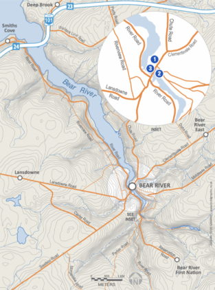 Bear River Map Image
